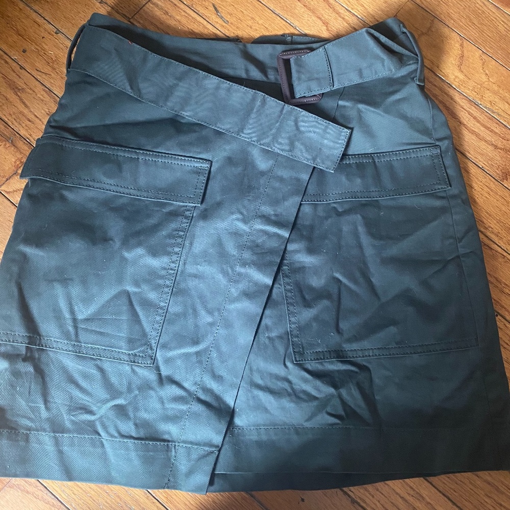 Banana Republic Olive Green Utility Skirt